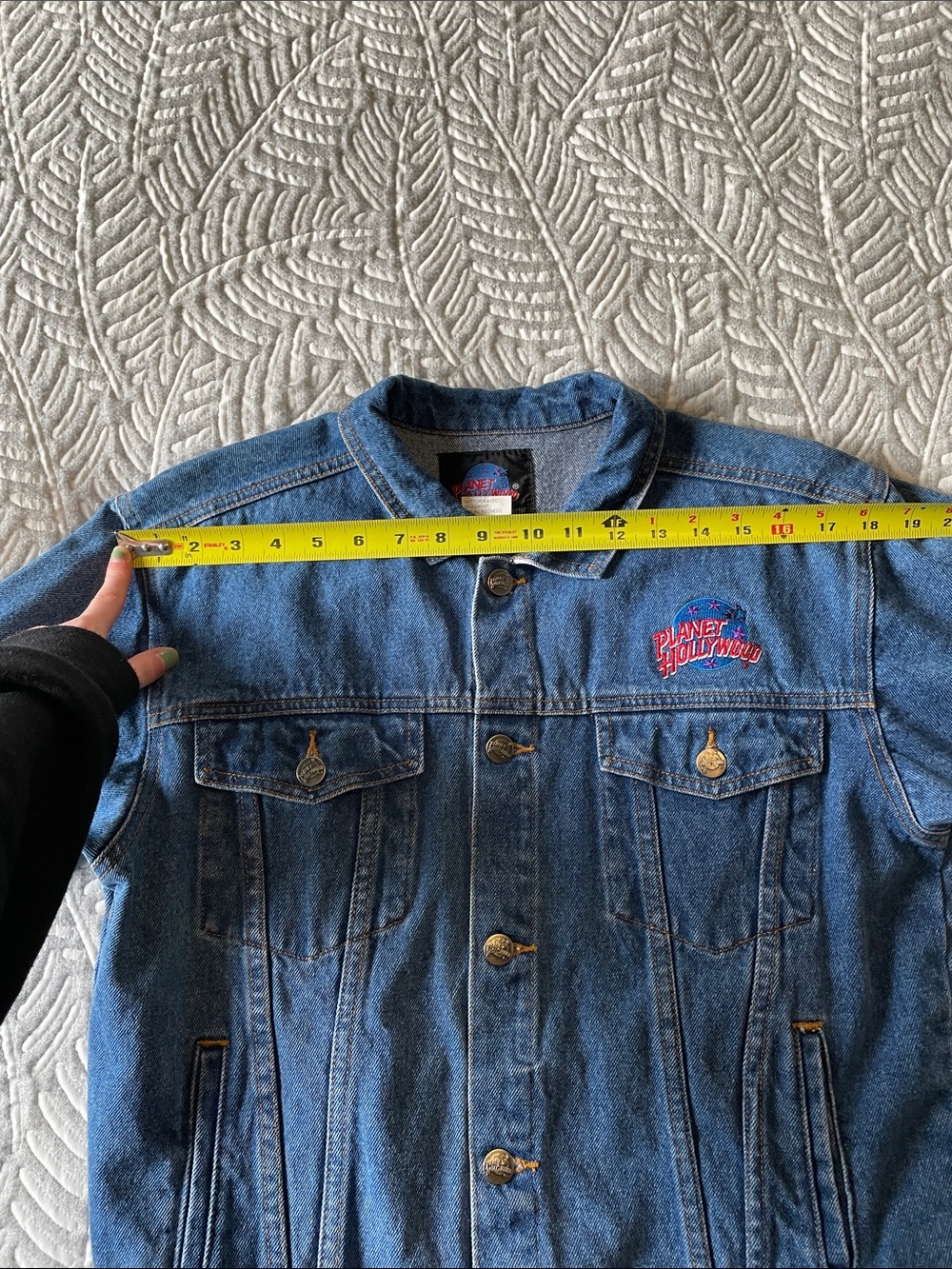 Planet Hollywood Toronto Blue Denim Jacket - Picture 9 of 12
